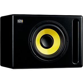 KRK S10.4 10 inches Powered Studio Subwoofer Class D Power amplifiers 4-Position Crossover Frequency and 160 watts of Power with Pair of EMB 1/4 in Cables and Magnet Phone Holder Bundle KRK S10.4 10 inches Powered Studio Subwoofer Class D Power amplifiers 4-Position Crossover Frequency and 160 watts of Power with Pair of EMB 1/4 in Cables and Magnet Phone Holder Bundle