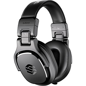 Sterling Audio S400 Studio Headphones with 40mm Drivers Black
