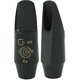 Blemished Selmer Paris S80 Series Soprano Saxophone Mouthpiece Level 2 C* 197881054557