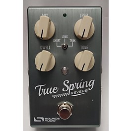 Used Source Audio SA247 TRUE SPRING REVER Effect Pedal