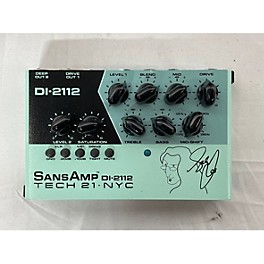 Used Tech 21 SANSAMP Geddy Lee DI-2112 Direct Box