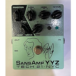 Used Tech 21 SANSAMP YYZ Bass Effect Pedal