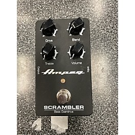 Used Ampeg SCAMBLER BASS OVERDRIVE Bass Effect Pedal