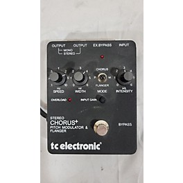 Used TC Electronic SCF Chorus Flanger Effect Pedal