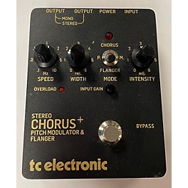 Used TC Electronic SCF Chorus Flanger Effect Pedal