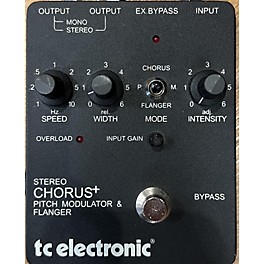 Used TC Electronic SCF Chorus Flanger Effect Pedal