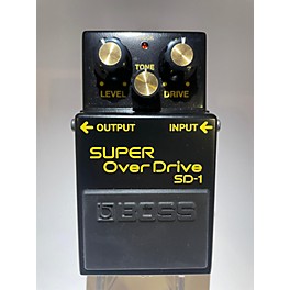 Used BOSS SD1 Super Overdrive 40th Anniversary Edition Effect Pedal