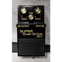 Used BOSS SD1 Super Overdrive 40th Anniversary Limited Edition Effect Pedal