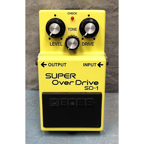 Used Boss SD1 Super Overdrive Effect Pedal | Guitar Center