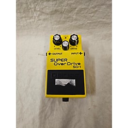 Used BOSS SD1 Super Overdrive Effect Pedal