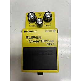 Used BOSS SD1 Super Overdrive Effect Pedal