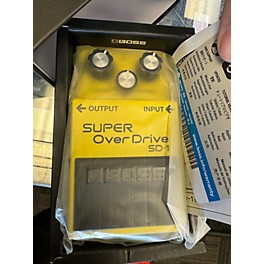 Used BOSS SD1 Super Overdrive Effect Pedal