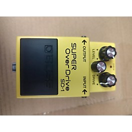 Used BOSS SD1 Super Overdrive Effect Pedal