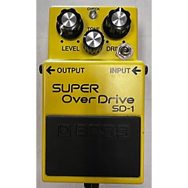 Used BOSS SD1 Super Overdrive Keeley Mod Effect Pedal