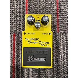Used BOSS SD1W Super Overdrive Waza Craft Effect Pedal