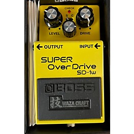 Used BOSS SD1W Super Overdrive Waza Craft Effect Pedal