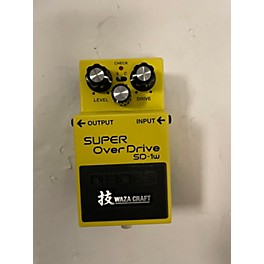 Used BOSS SD1W Super Overdrive Waza Craft Effect Pedal