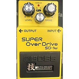 Used BOSS SD1W Super Overdrive Waza Craft Effect Pedal