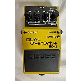 Used BOSS SD2 Dual Overdrive Effect Pedal