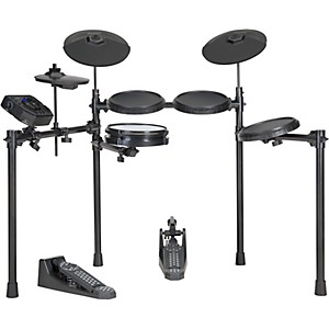 Simmons SD200 Electronic Drum Kit with Mesh Snare Black 