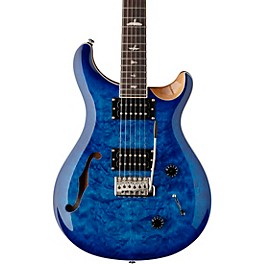 PRS SE Custom 22 Quilted Limited-Edition Semi-Hollow Electric Guitar Faded Blue Burst