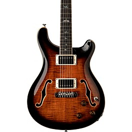 Blemished PRS SE Hollowbody II Piezo Electric Guitar Level 2 Orange Tiger Smokeburst 197881278687