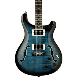 Blemished PRS SE Hollowbody II Piezo Electric Guitar Level 2 Peacock Blue 197881112431