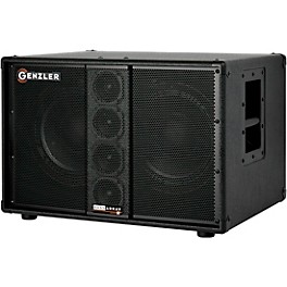 Open Box Genzler Amplification SERIES 2 BA2-210-3STR BASS ARRAY Straight 2x10 Line Array Bass Speaker Cabinet Level 1 Black