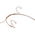 Point Source Audio SERIES8 OMNIDIRECTIONAL Headset Microphone for Shure Brown