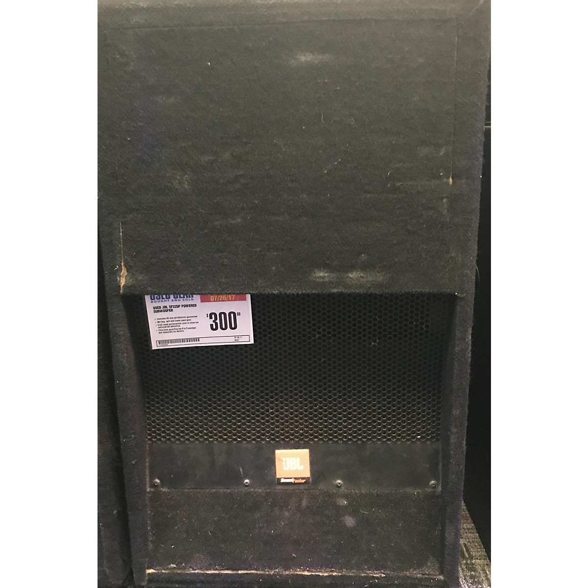 sf22sp jbl subwoofer