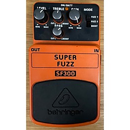 Used Behringer SF300 Super Fuzz Effect Pedal