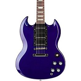 Gibson Custom SG Standard Fat Neck 3-Pickup Electric Guitar Candy Blue