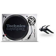 Technics SL-1200MK7S Direct-Drive Professional DJ Turntable Pair with Ortofon Concorde Mix Cartridge Twin Pack
