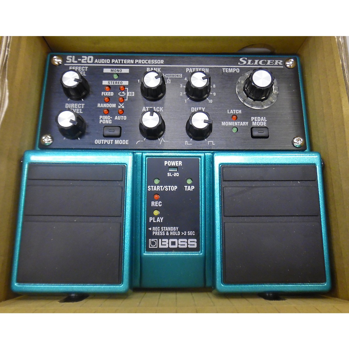 Used Boss SL20 Slicer Twin Pedal Guitar Center
