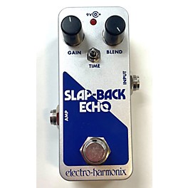 Used Electro-Harmonix SLAP-BACK ECHO Effect Pedal