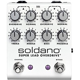 Soldano SLO Plus Dual-Channel Super Lead Overdrive Effects Pedal
