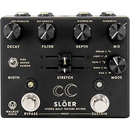 Blemished Walrus Audio SLOER Stereo Ambient Reverb Effects Pedal