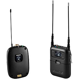 Shure SLXD15/UL4B Portable Digital Wireless Bodypack System with UL4B Lavalier Microphone - Band G58 Band H55