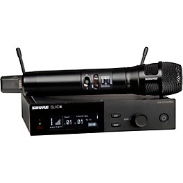Shure SLXD24/N8CB Digital Wireless Handheld Microphone System With Nexadyne 8/C Cardioid Capsule