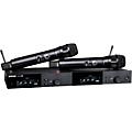 Shure SLXD24D/N8C Dual-Channel Digital Wireless Handheld Microphone System with Nexadyne 8/C Cardioid Capsu... Band H55 Black