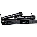 Shure SLXD24D/N8S Dual-Channel Digital Wireless Handheld Microphone System with Nexadyne 8/S Supercardioid ... Band J52 Black