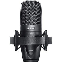 Open Box Shure SM27 Large-Diaphragm Condenser Mic With Shockmount and Bag