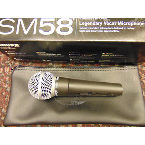 Used Shure SM58S Dynamic Microphone | Guitar Center
