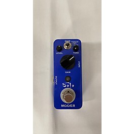 Used Mooer SOLO Effect Pedal