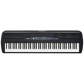 Korg SP-280 88-Key Digital Piano with Stand Black