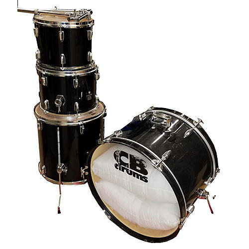 Used CB Percussion SP Series 4 Piece Drum Kit Black Guitar Center