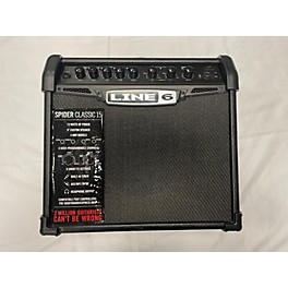 Used Line 6 SPIDER CLASSIC 15 Guitar Combo Amp