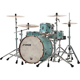 Open Box SONOR SQ1 3-Piece Shell Pack With 20" Bass Drum Level 1 Cruiser Blue