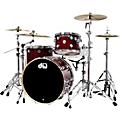 DW SSC Collector's Series 3-Piece FinishPly Shell Pack With Chrome Hardware Ruby Glass