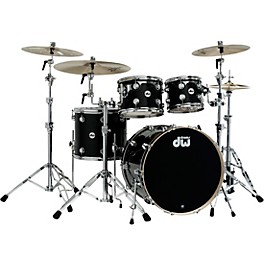 DW SSC Collectors Series 4-Piece Satin Oil Shell Pack With 22" Bass Drum